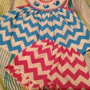 Smocked Whale Outfit